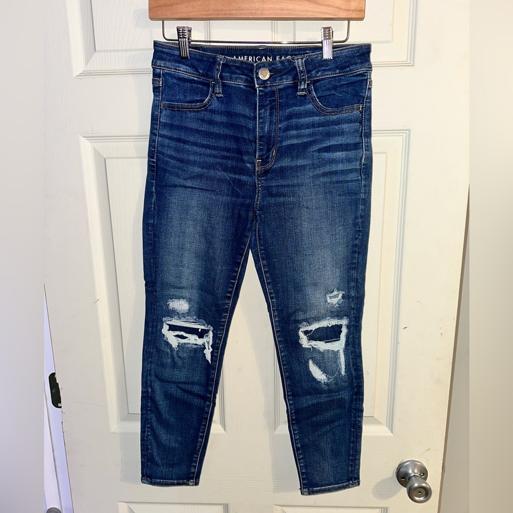 American Eagle High Rise Jeggings xshort